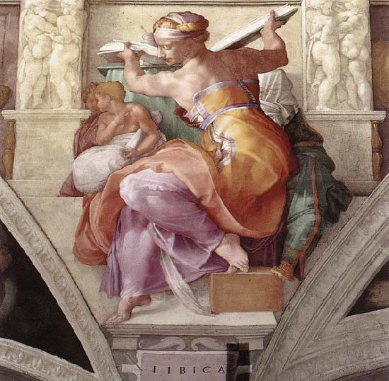 Michelangelo Buonarroti The Libyan Sibyl